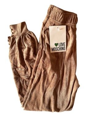 Love Moschino Velour Lounge Jogger Pants